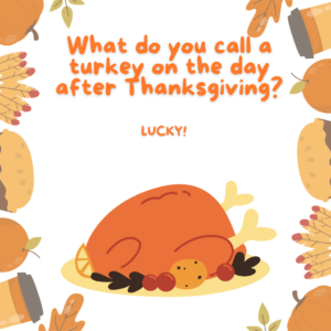 What do you call a turkey on the day after Thanksgiving?