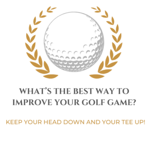 What’s the best way to improve your golf game?