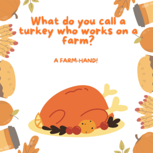 What do you call a turkey who works on a farm?