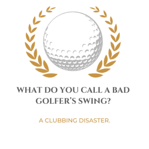 What do you call a bad golfer’s swing?