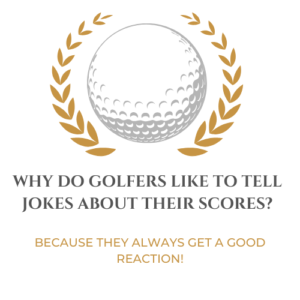 What did the golf ball say to the golf club?