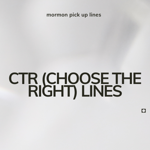 CTR (Choose the Right) Lines