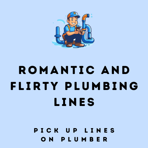 Romantic and Flirty Plumbing Lines