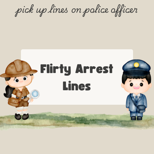 Flirty Arrest Lines