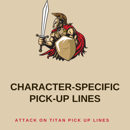 Character-specific pick-up lines