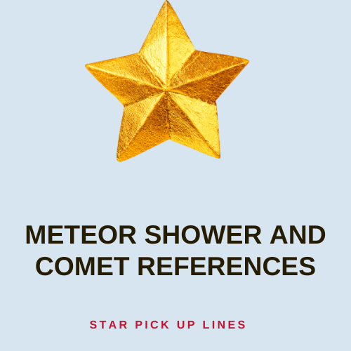 Meteor Shower and Comet References